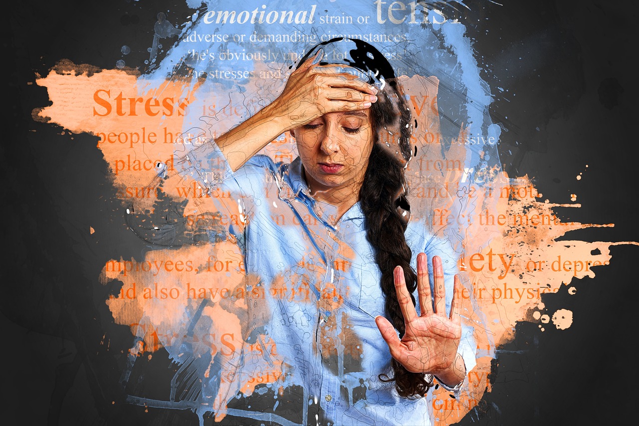Photo by TheDigitalArtist stress, anxiety, depression