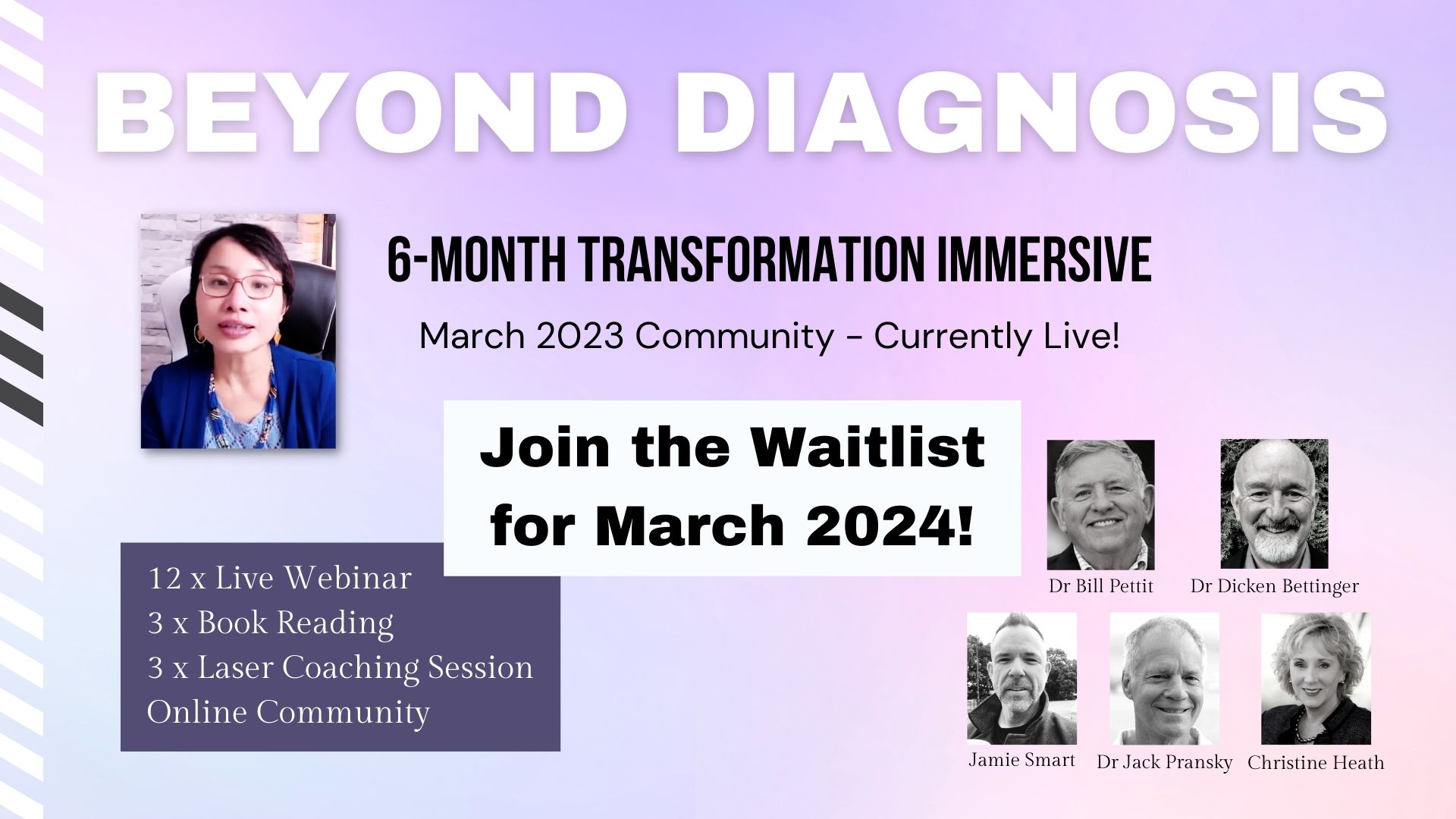 Beyond Diagnosis programme banner Beyond Diagnosis programme banner